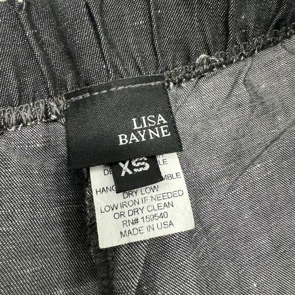 Women's Black Straight Leg Pants - Picture 5 of 11